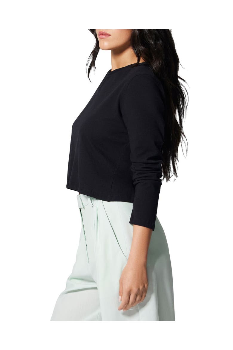 Le Tee Long, Alternate, color, Black