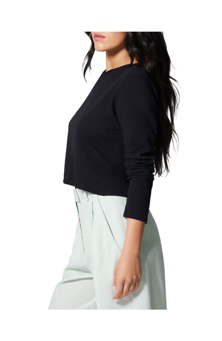 Kiki de Montparnasse Le Tee Long, Alternate, color, Black