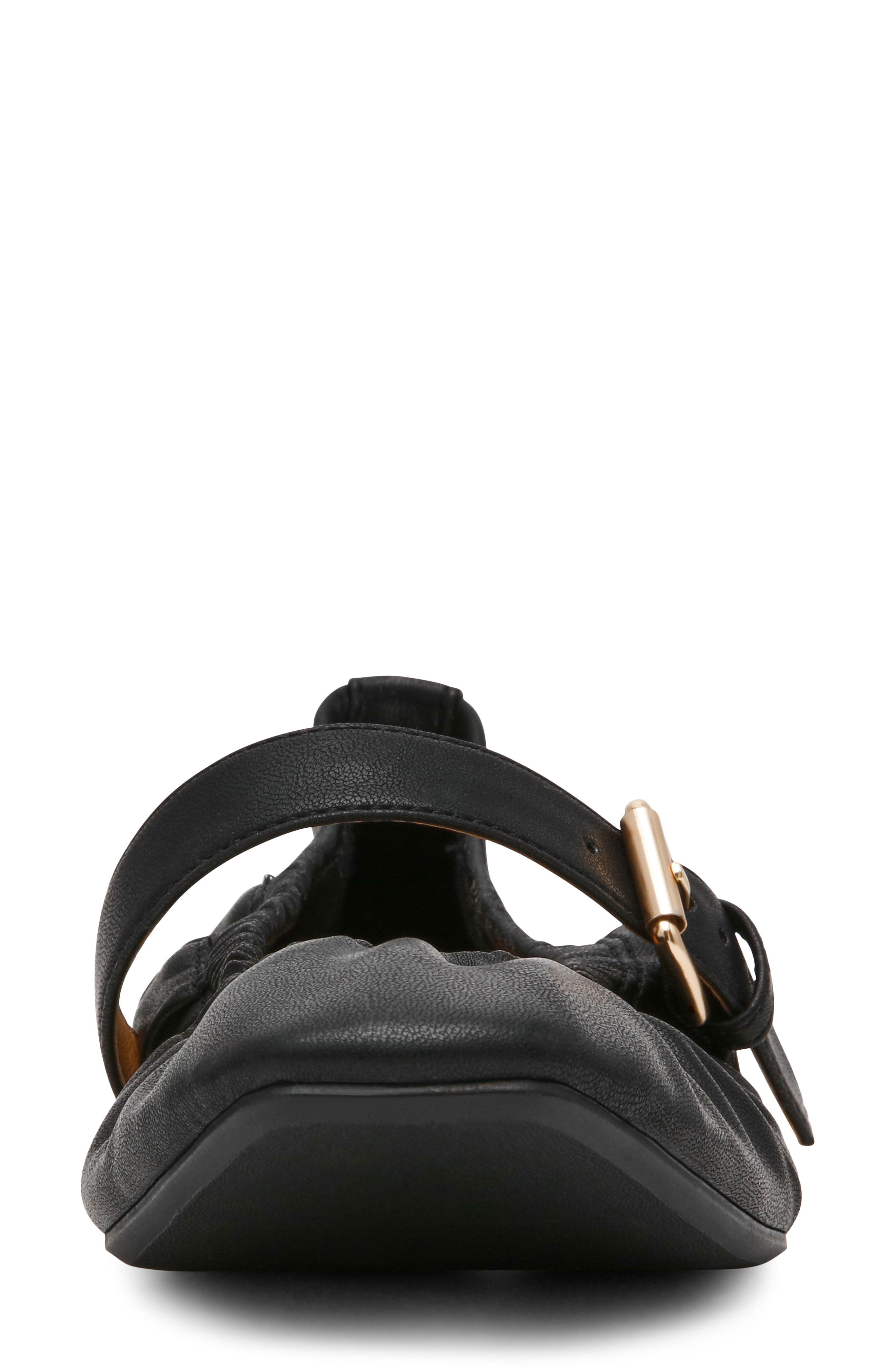 Marria Mary Jane Flat, Alternate, color, BLACK