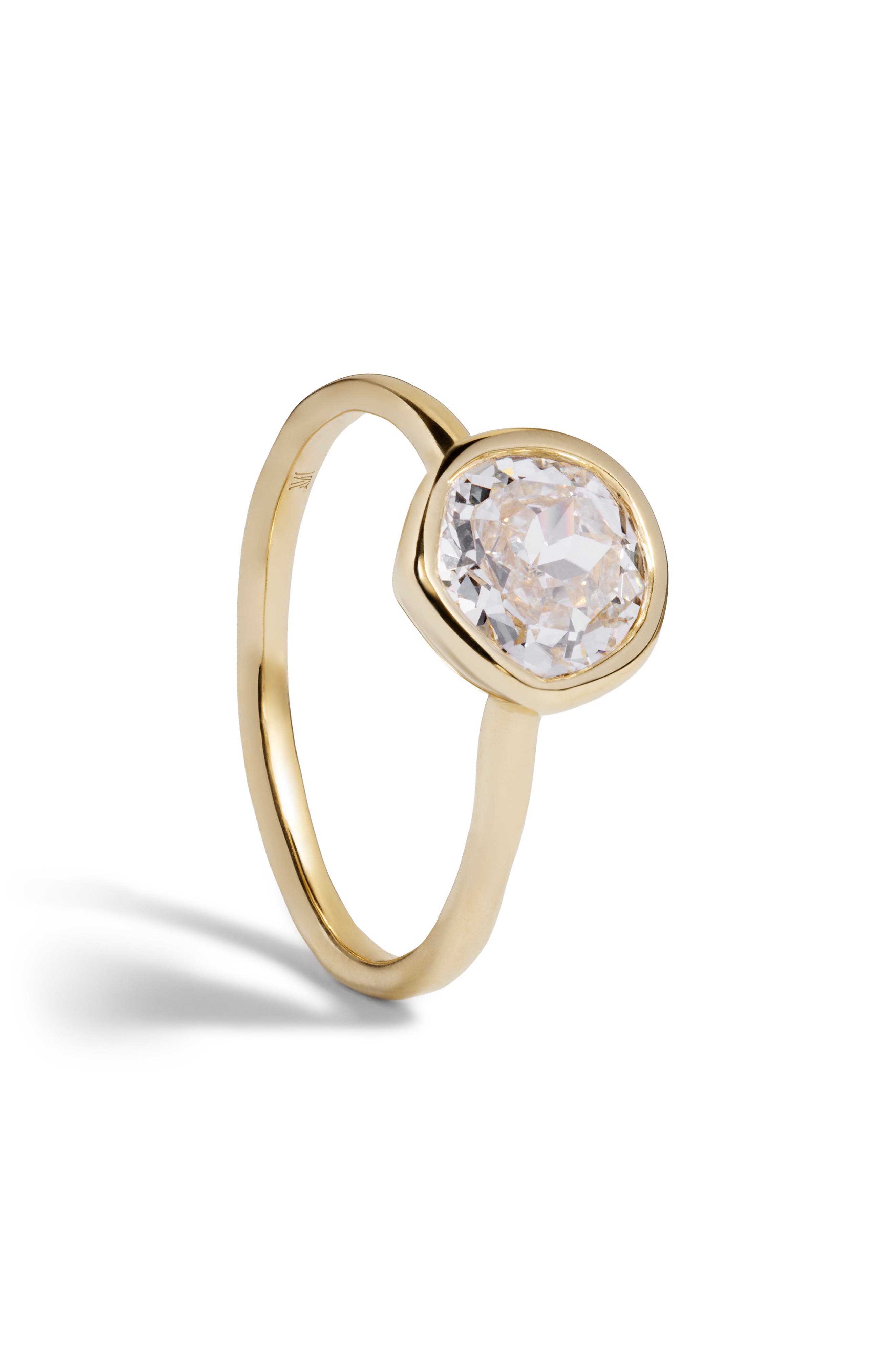 selected 14KT SOLID GOLD / LAB DIA