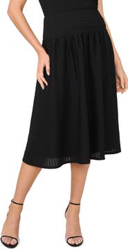 Halogen® Woven Midi Skirt