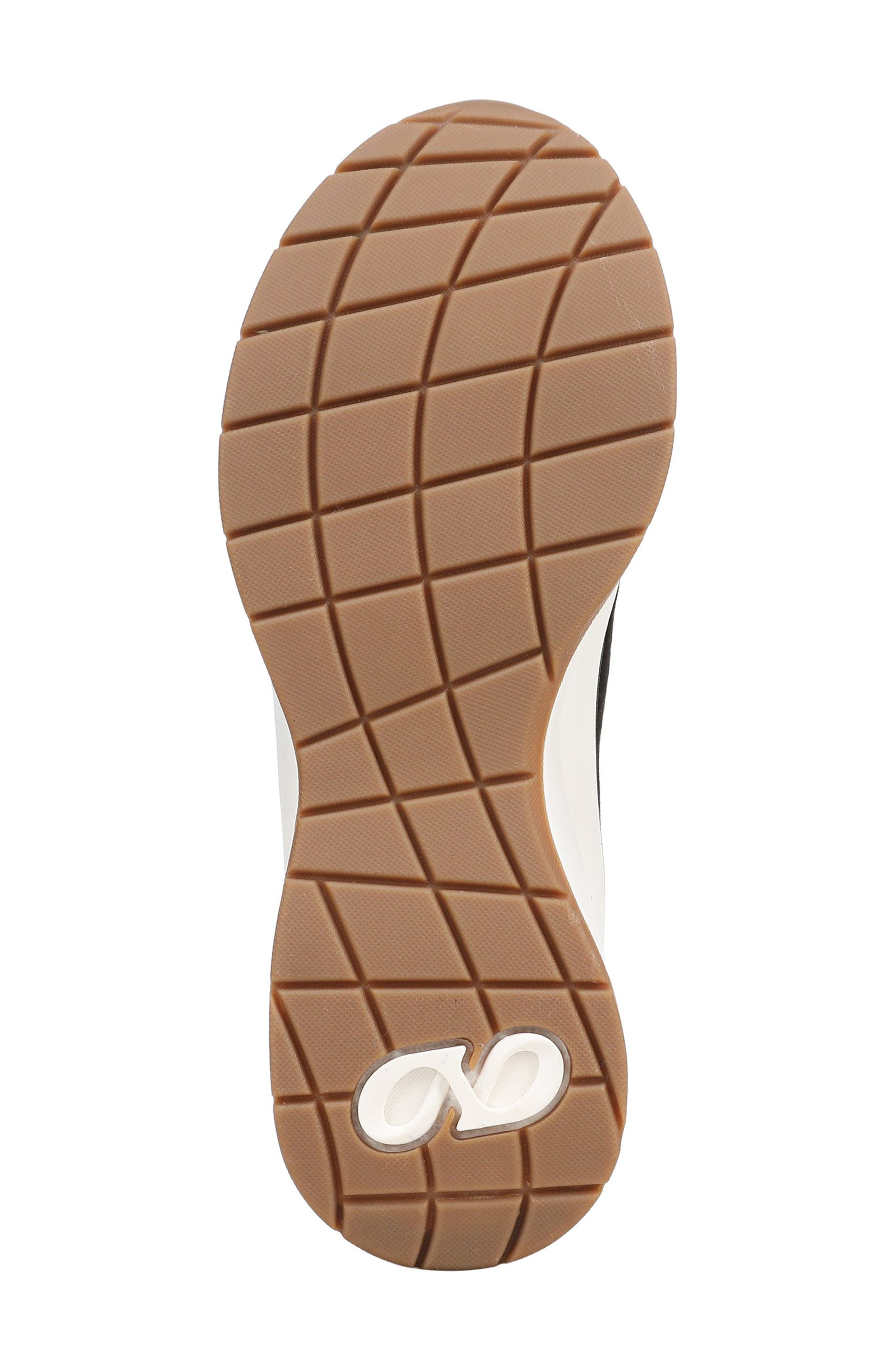 Naturalizer Perforated Sneaker, Alternate, color, Black