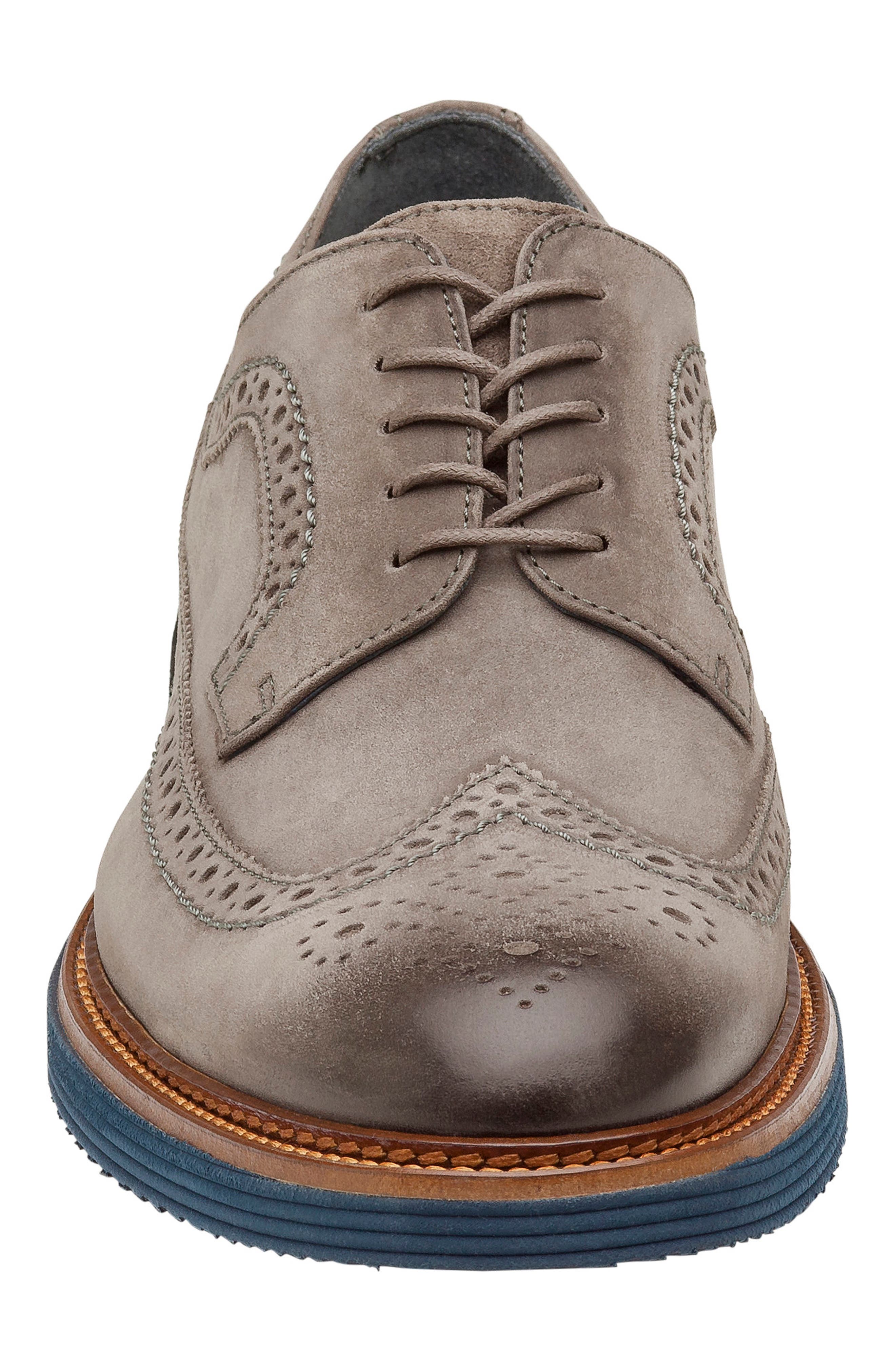 JOHNSTON & MURPHY COLLECTION Johnston & Murphy Jameson Wingtip Derby, Alternate, color, 
