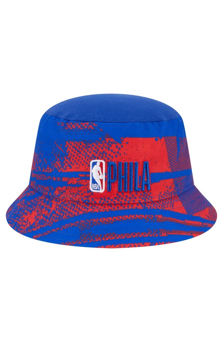 New Era Men's New Era Royal/Red Philadelphia 76ers Tip-Off Bucket Hat, Alternate, color, Royal