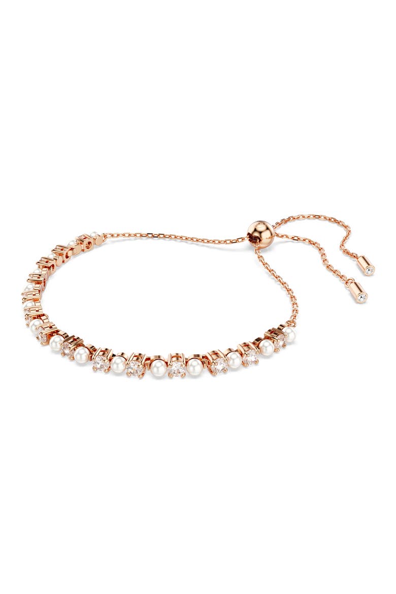 Matrix Slider Bracelet, Alternate, color, WHITE/SILVER/ROSE GOLD