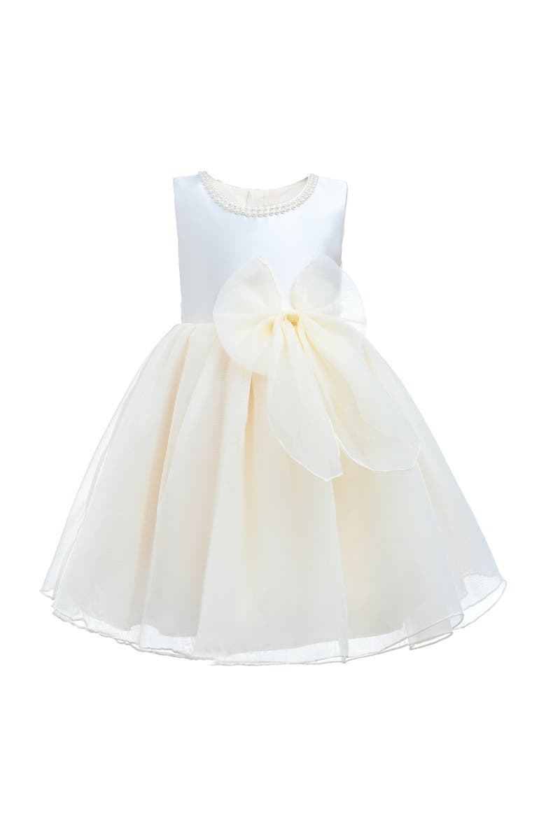 Tulleen Felice Dress, Main, color, Champagne