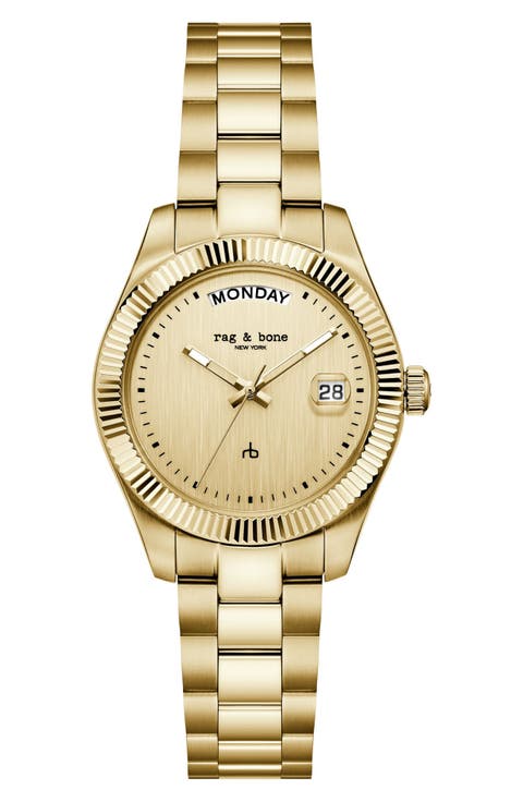 Lex Bracelet Watch, 34mm