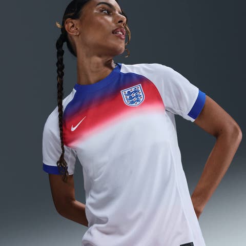 Women's Nike Royal England Women's National Team 2025/26 Home Replica Jersey