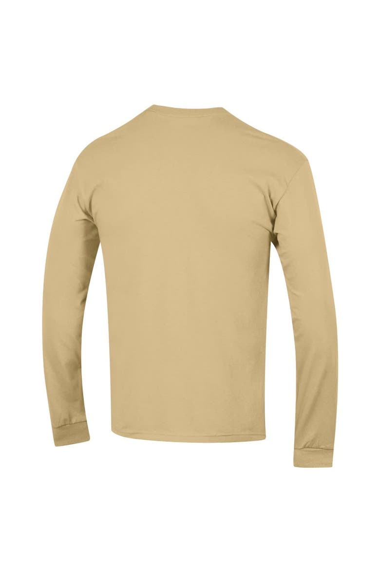 Men's Champion  Gold Colorado Buffaloes Arch Over Logo Long Sleeve T-Shirt, Alternate, color, Gold