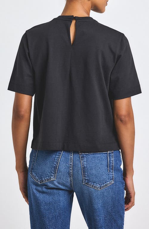 Derek Lam 10 Crosby Miranda Boxy Cotton T-shirt In Gray