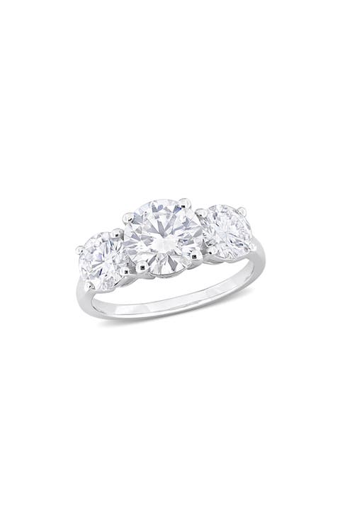 Dew Created Moissanite Ring