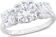 DELMAR Dew Created Moissanite Ring