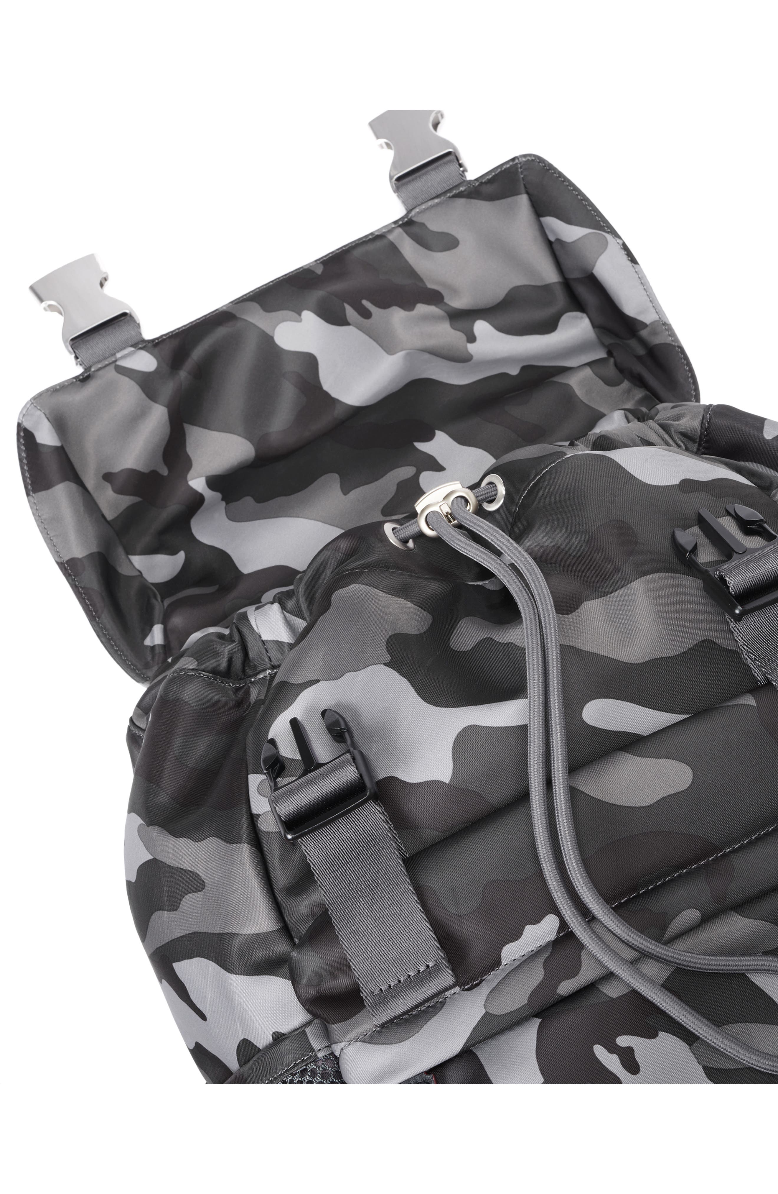 MZ Wallace Large Bleecker Water Resistant Rucksack, Alternate, color, 