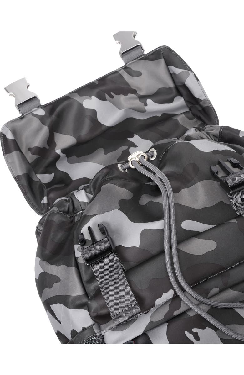 MZ Wallace Large Bleecker Water Resistant Rucksack, Alternate, color,