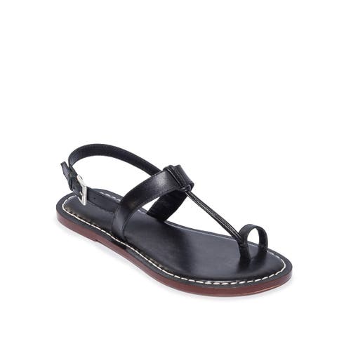 Shop Bernardo Footwear Maverick 2 Toe Ring Sandal In Black