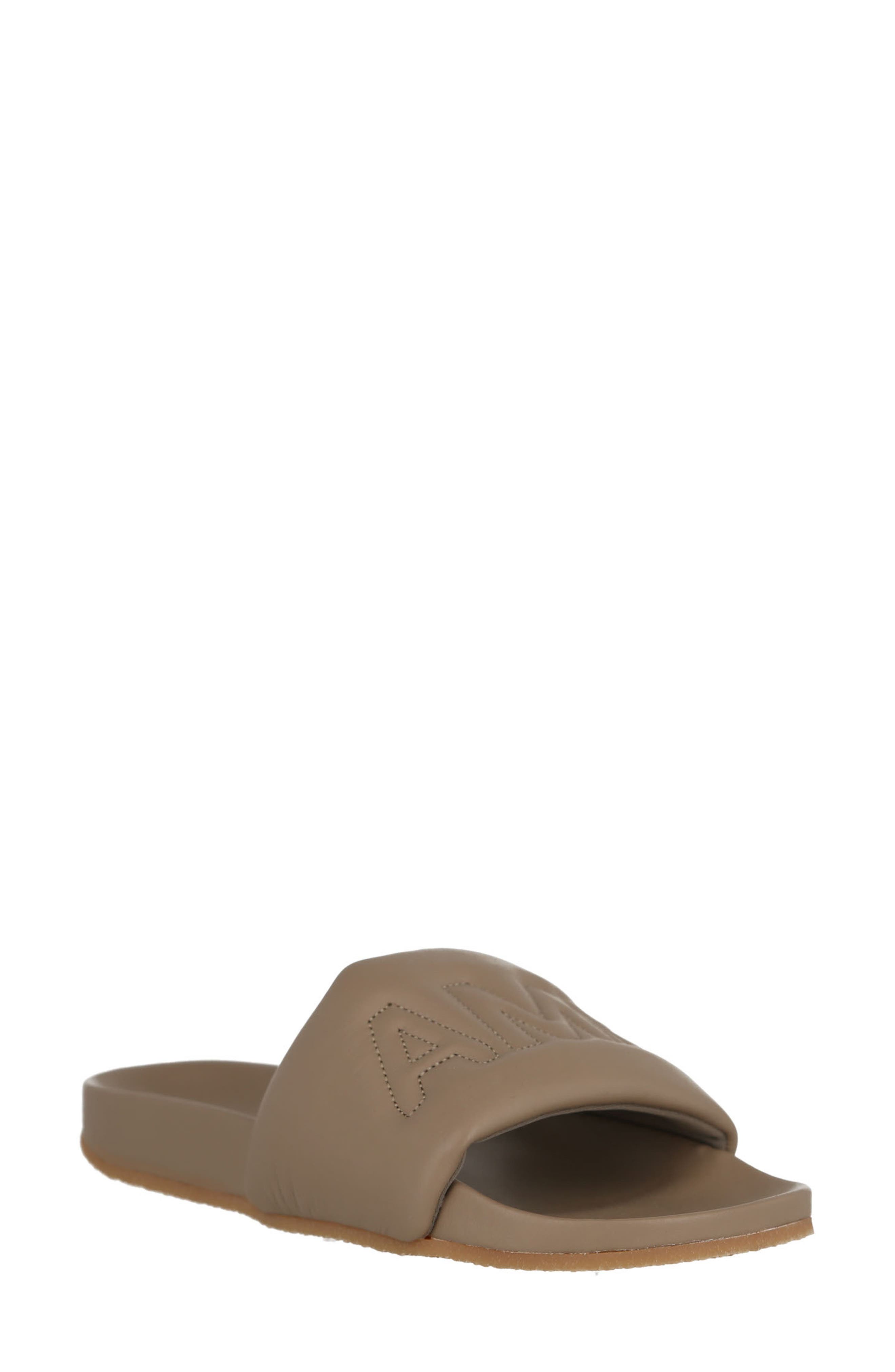 Ambush Stitched Logo Slide Sandal, Main, color, 