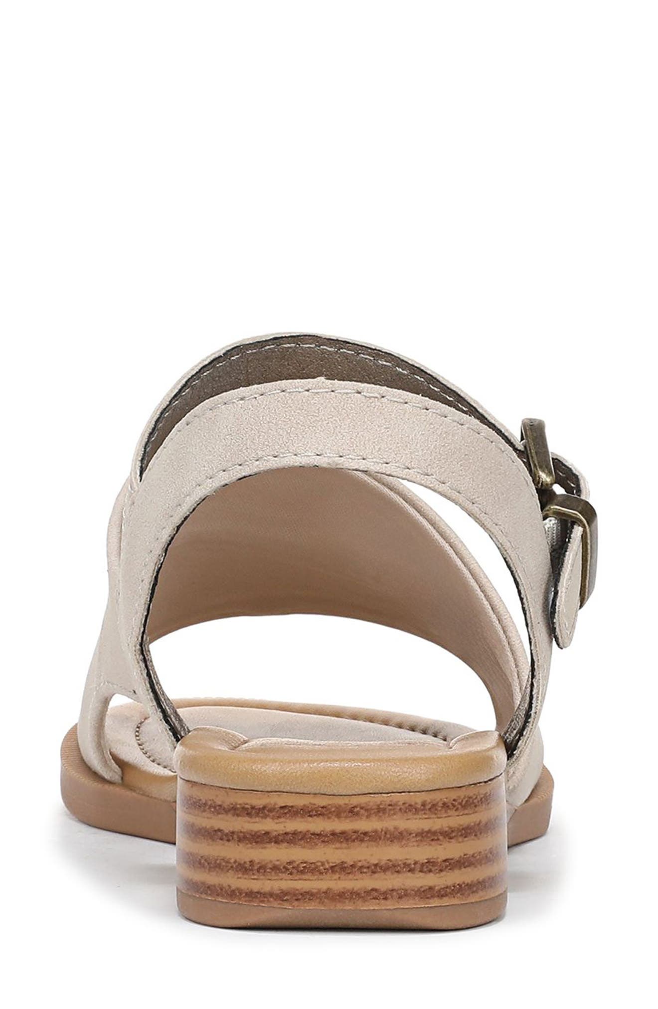 Blowfish Malibu Ardice Sandal, Alternate, color, Oak Faux Suede