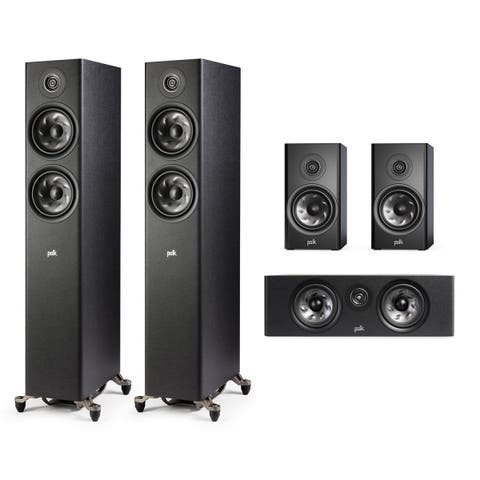 Reserve 5.0 Channel Home Theater Speaker Package (Black)
