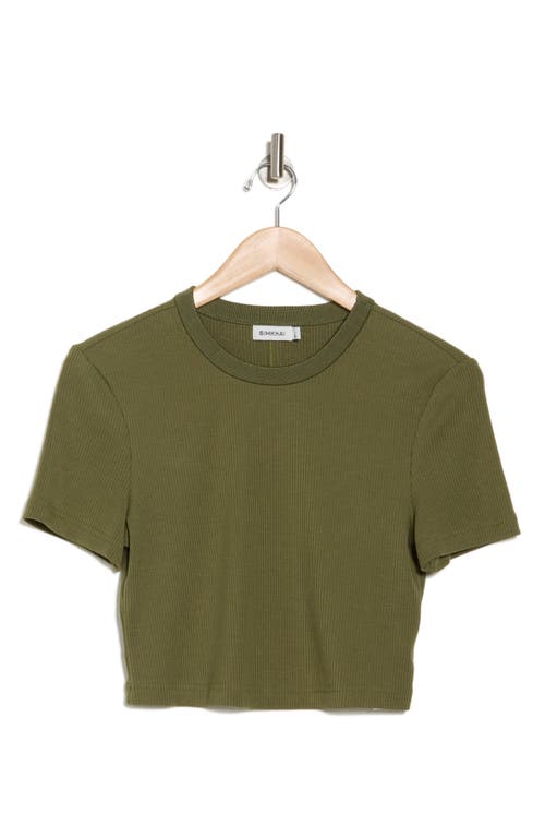 Simkhai Cinta Ribbed Cropped Top