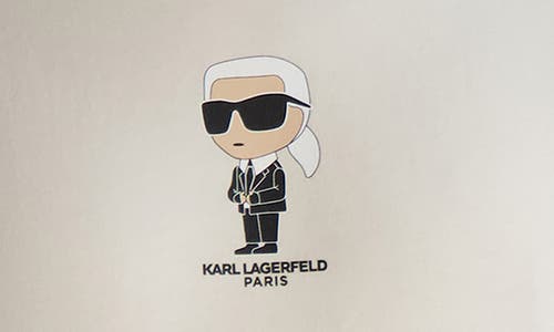 Karl Lagerfeld Paris Small Karl Graphic T-shirt In Natural