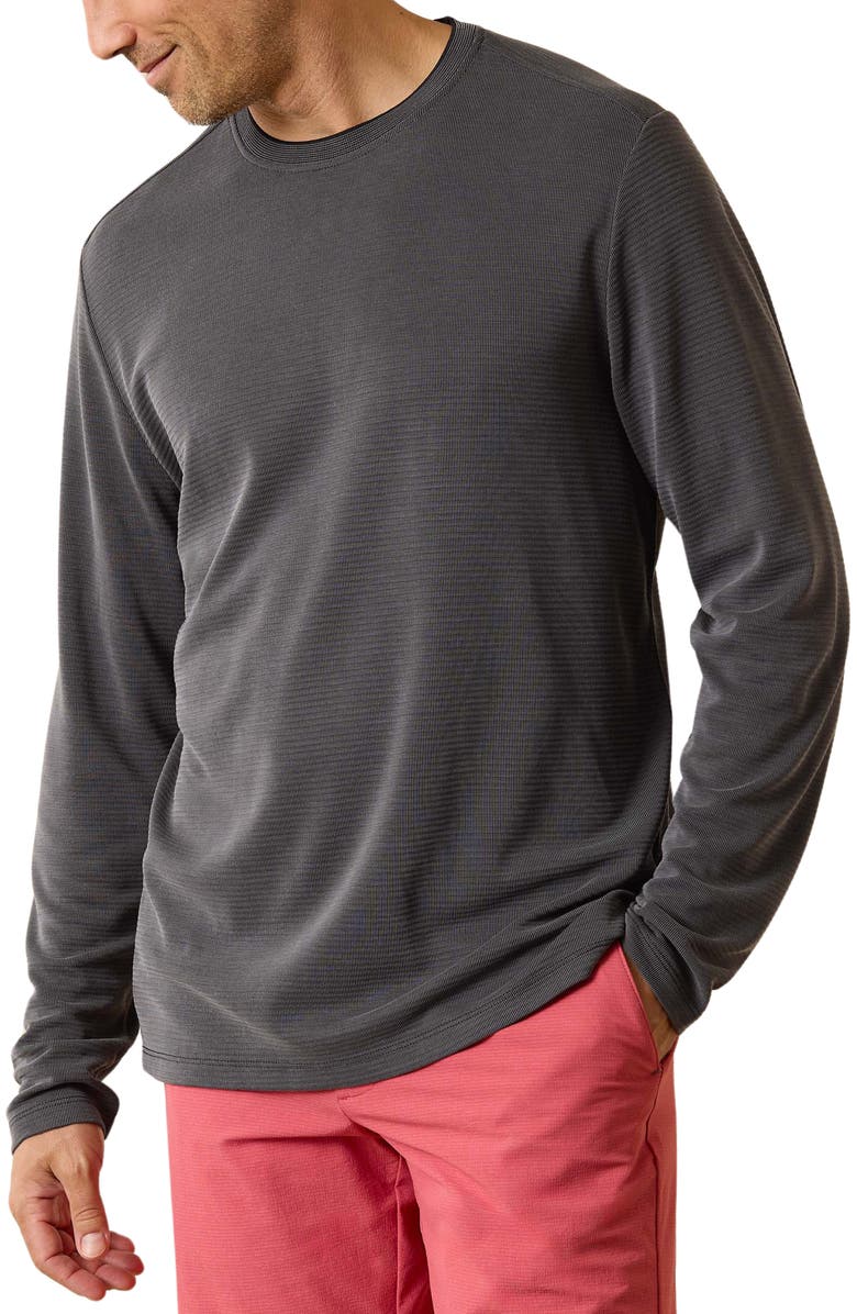 Tommy Bahama Coastal Crest Long Sleeve Performance T-Shirt, Main, color, 