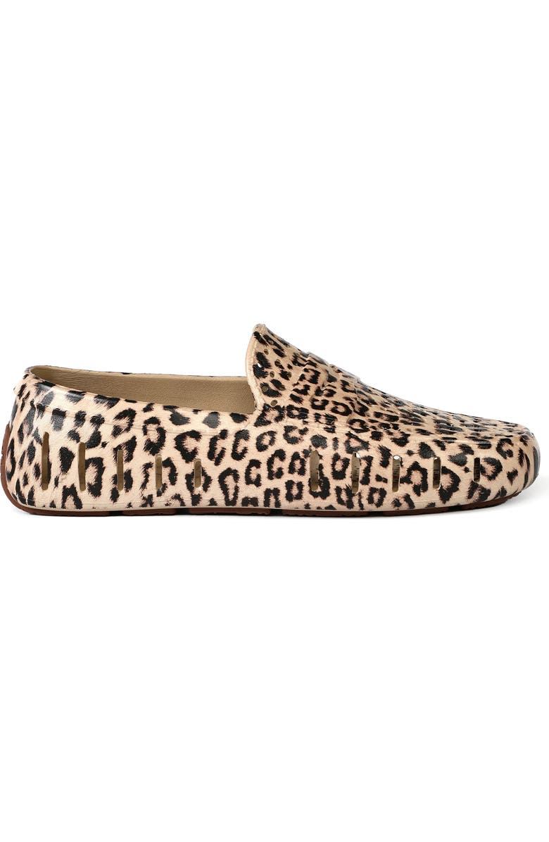 FLOAFERS Country Club Molded Driver Loafer, Alternate, color, Cheetah/ Chocolate