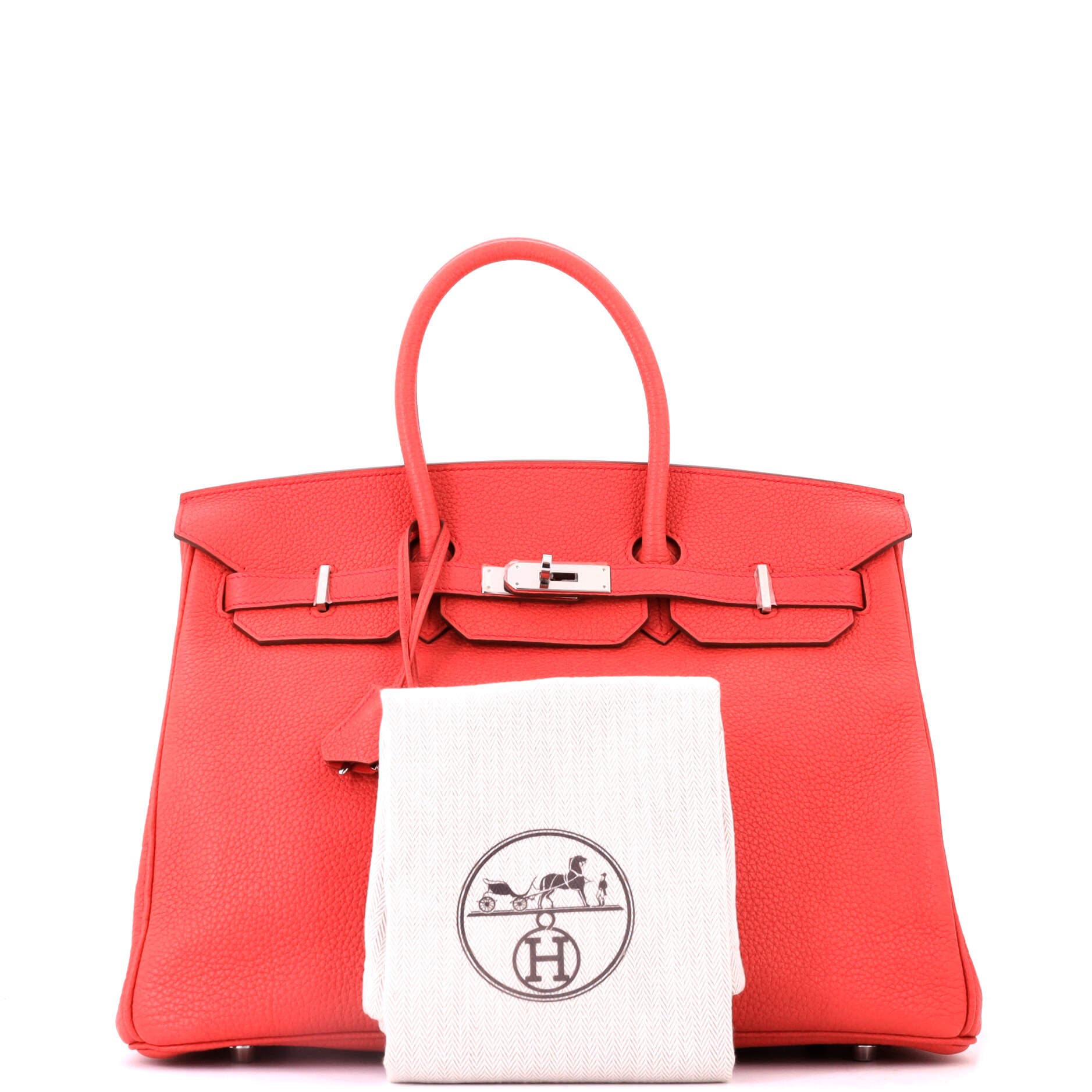 Birkin Handbag Pink Togo with Palladium Hardware 35, Alternate, color, Bougainvillier