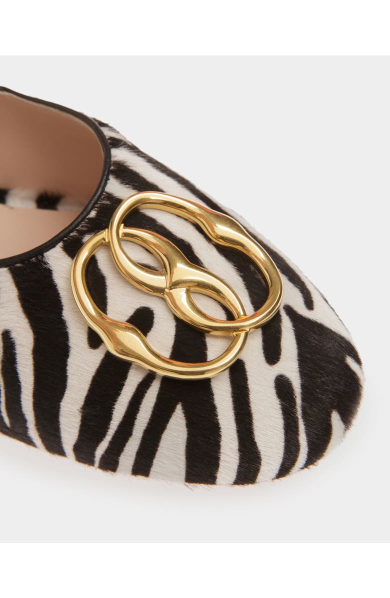 Bally Emblem Slippers, Alternate, color, White