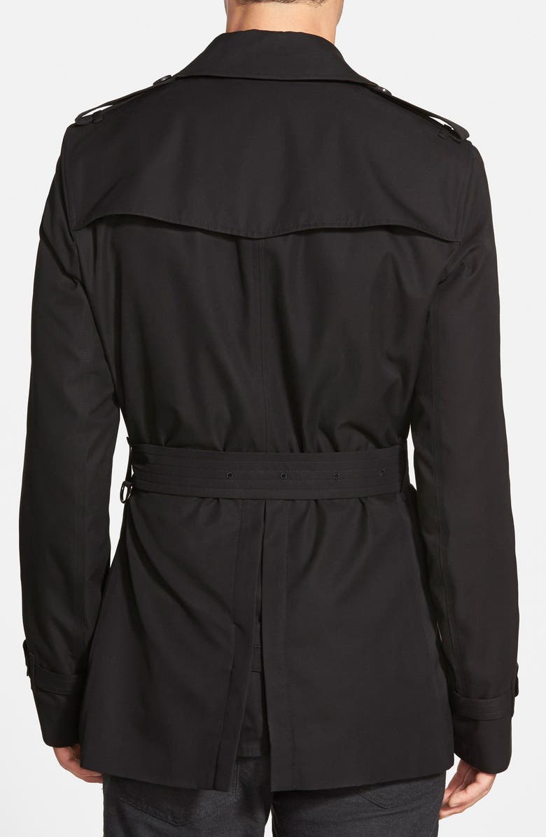 Burberry Sandringham Short Double Breasted Trench Coat, Alternate, color, 