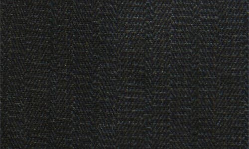 Liverpool Los Angeles Herringbone Fitted One-button Blazer In Black