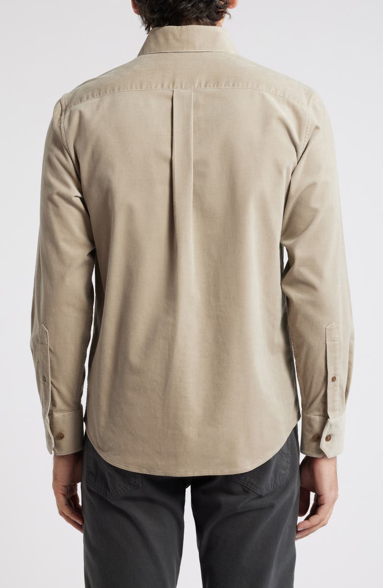 Mizzen+Main Jackson Performance Corduroy Button-Down Shirt, Alternate, color, 