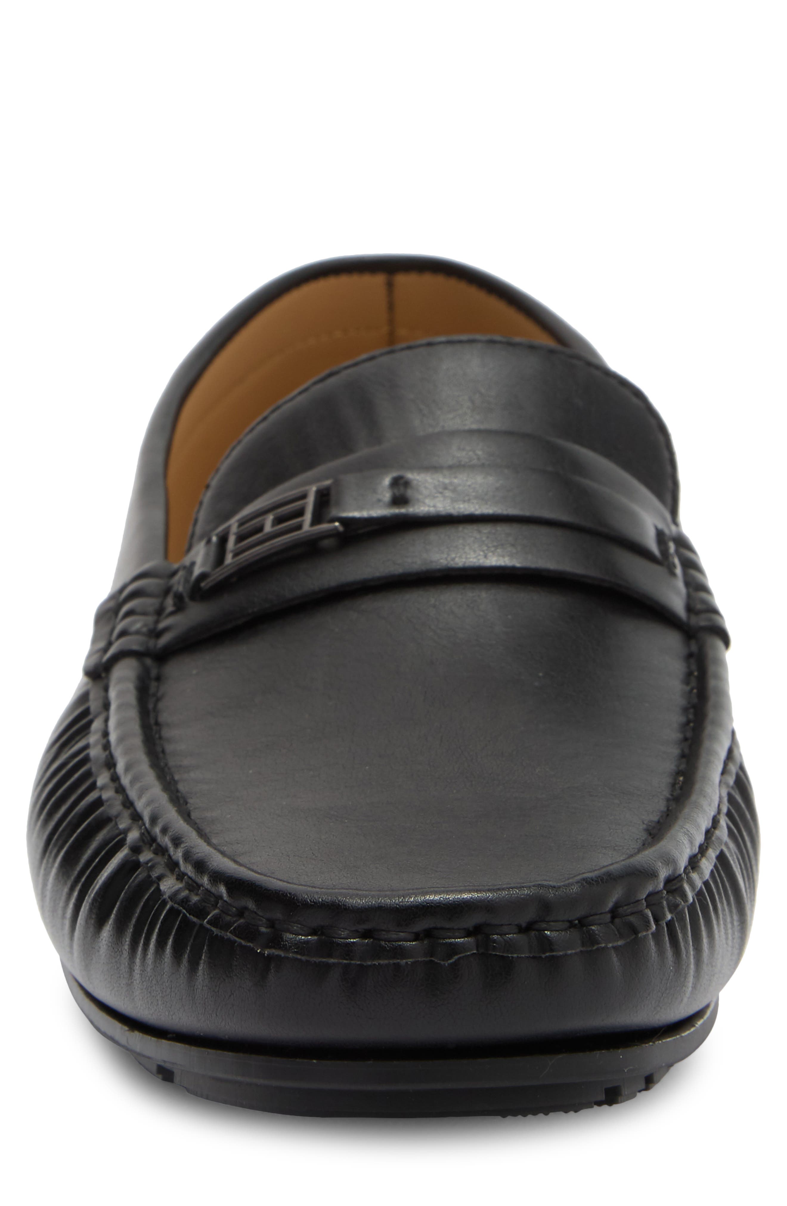 Tommy Hilfiger Rudder Penny Loafer, Alternate, color, Black