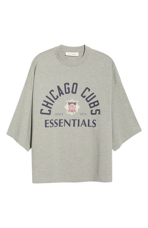 x MLB Chicago Cubs Merch Cotton Graphic T-Shirt