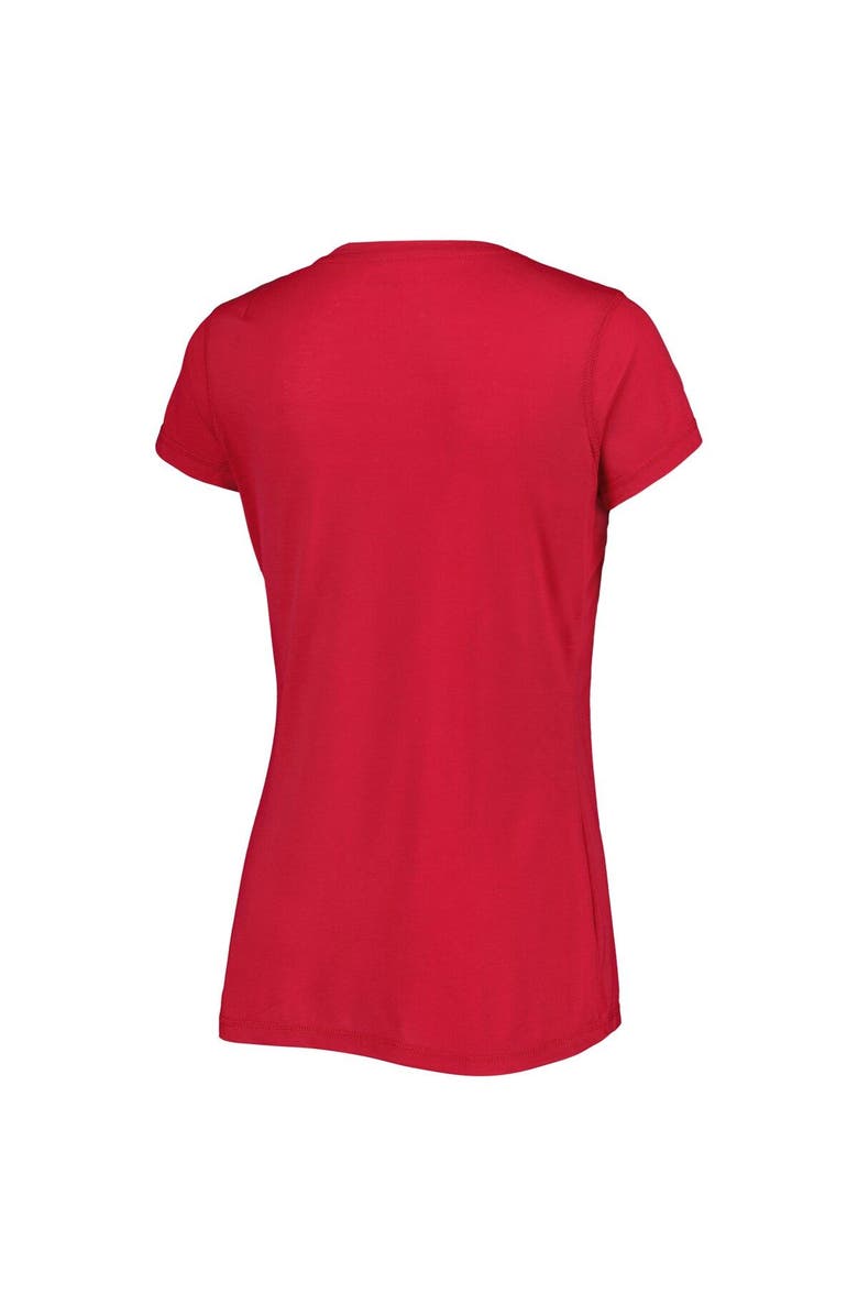 CONCEPTS SPORT Women's Concepts Sport Cardinal/Gray Stanford Cardinal Badge T-Shirt & Flannel Pants Sleep Set, Alternate, color, Cardinal