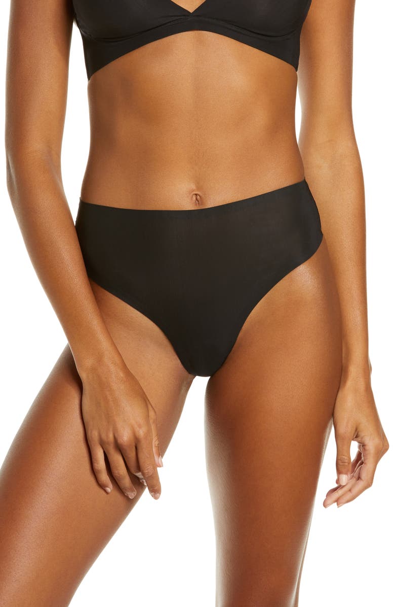 SKIMS Naked High Waist Thong, Main, color,