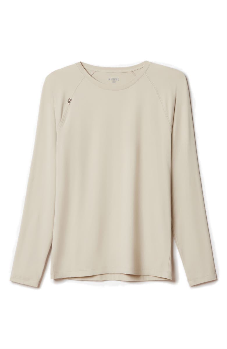 Rhone Reign Long Sleeve T-Shirt, Alternate, color, Sandstone