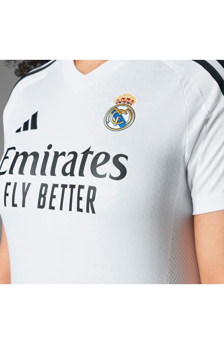 adidas Women's adidas Kylian Mbappé White Real Madrid 2024/25 Home Replica Player Jersey, Alternate, color,