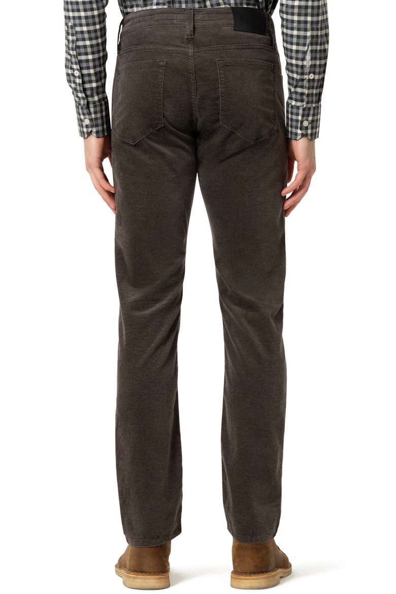 Courage Straight Fit Jeans, Alternate, color, DARK OLIVE MOLESKIN