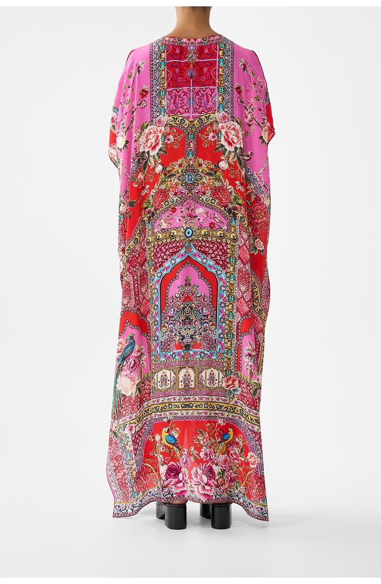 Camilla Slim Fit Kaftan With Split, Alternate, color, Heirloom Empire