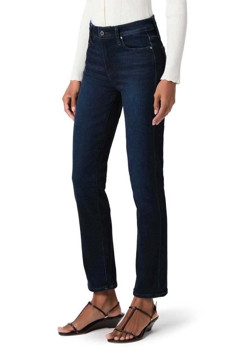 Cindy High Waist Ankle Straight Leg Jeans, Alternate, color, THE FORUM