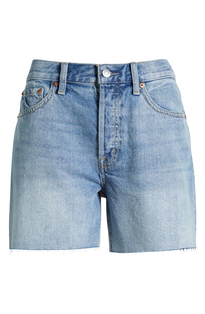 Pistola Andie High Waist Denim Cutoff Shorts, Alternate, color, Notion