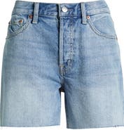 Pistola Andie High Waist Denim Cutoff Shorts