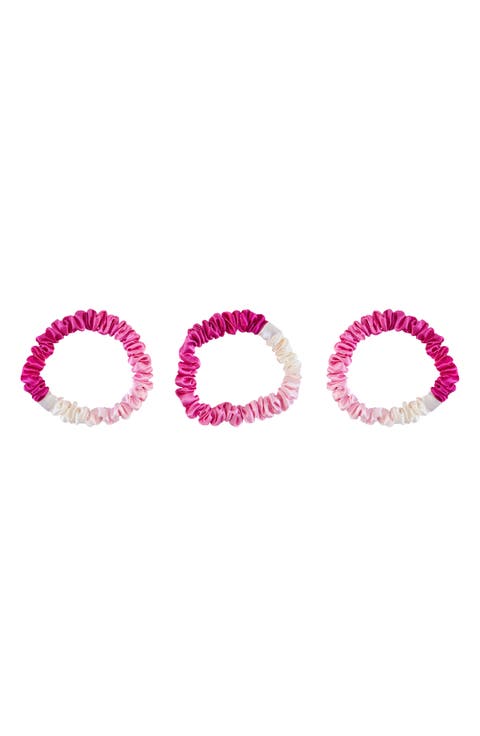 3-Pack Skinny Silk Scrunchies