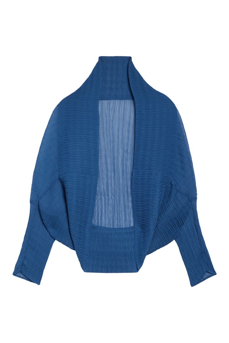 Vesuvi Sheer Open Cardigan, Main, color, LIGHT BLUE