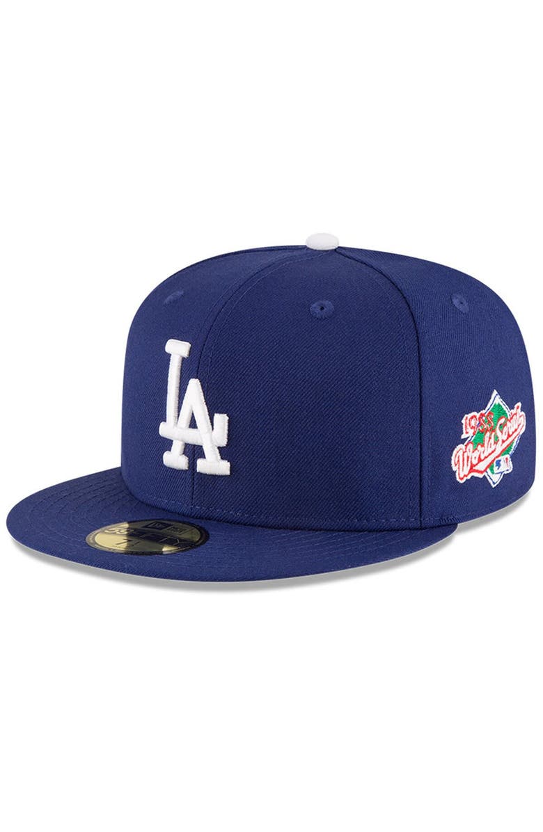 New Era Men's New Era Navy Los Angeles Dodgers 1988 World Series Wool 59FIFTY Fitted Hat, Main, color, Navy