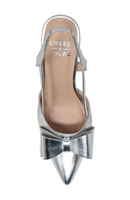CHASE & CHLOE CHASE AND CHLOE AMALIA SLINGBACK PUMP