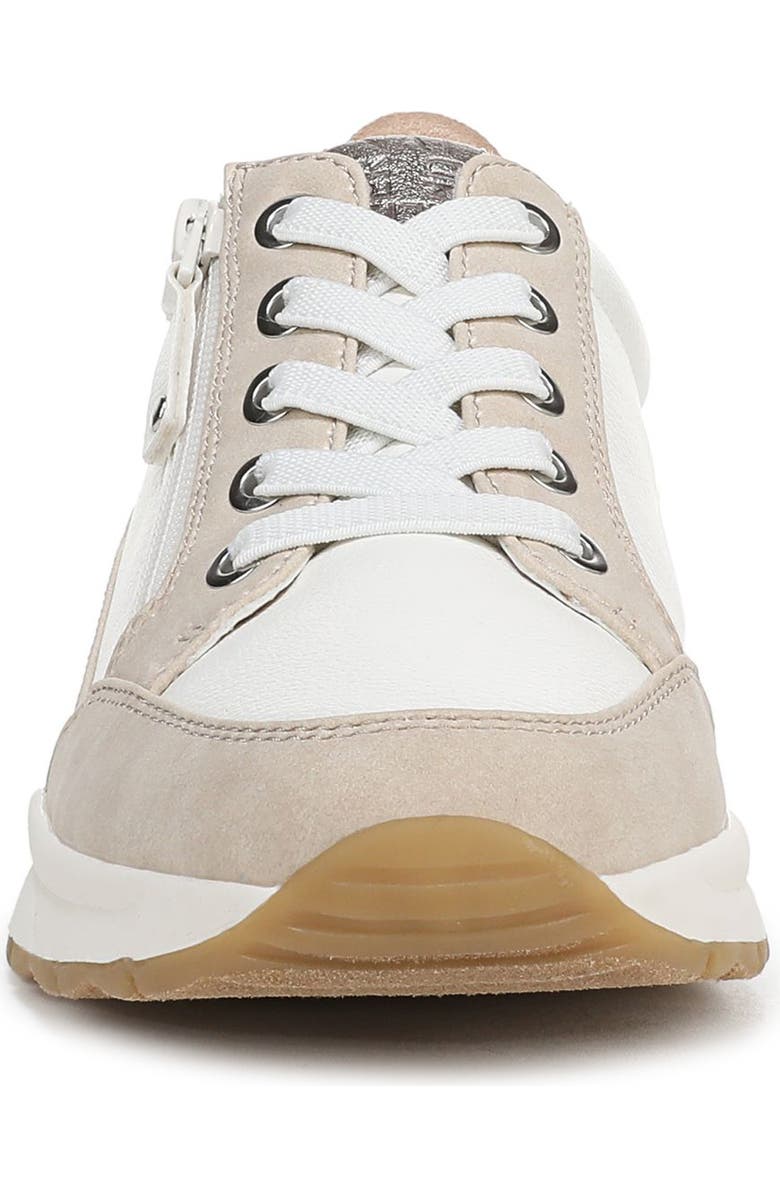 Naturalizer Jace Sneaker, Alternate, color, White / Porcelain Faux Leather