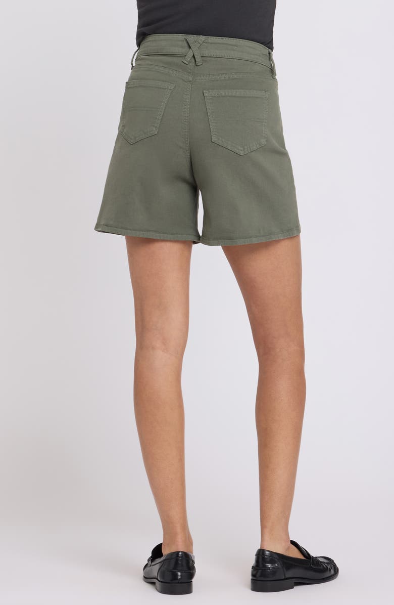 NYDJ Berkyn High Waist Cotton Blend Shorts, Alternate, color, 