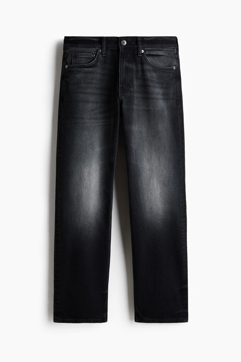 Regular Jeans, Alternate, color, Black