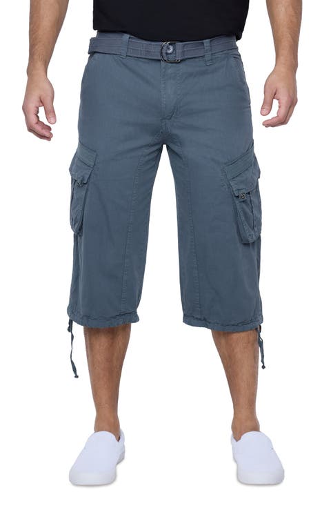 Belted Cargo Shorts